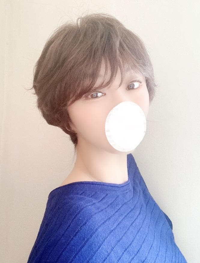 みっこ　ジュリアオージェ「クレアショート」人毛MIX　ナチュラルブラウンM