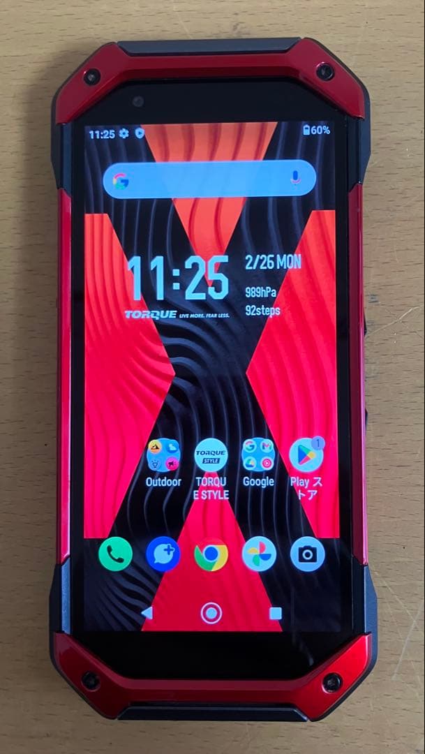 【KYOCERA】スマートフォン TORQUE 5G au KYG01