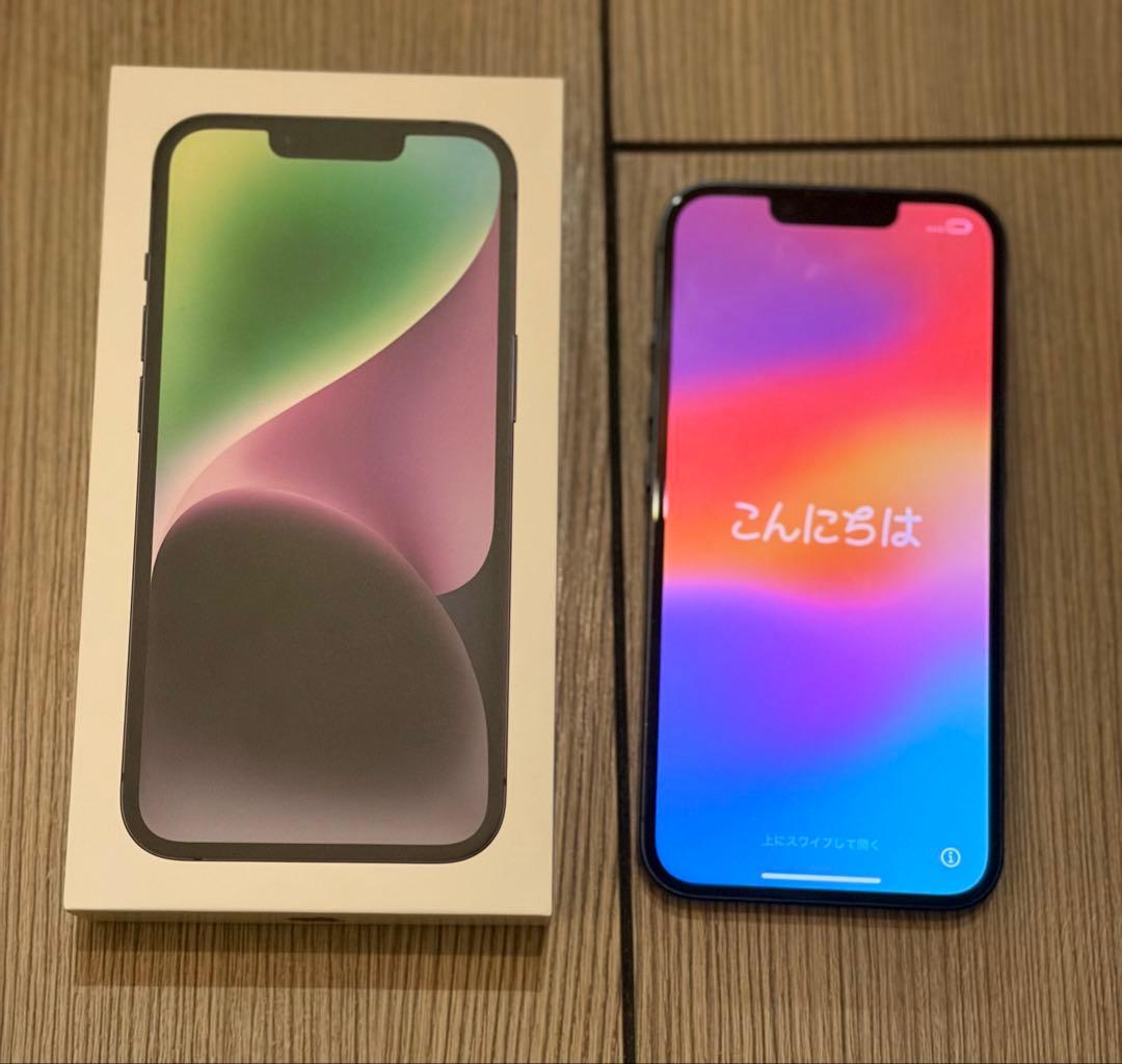 Apple iPhone 14 ミッドナイトネイビー　128GB