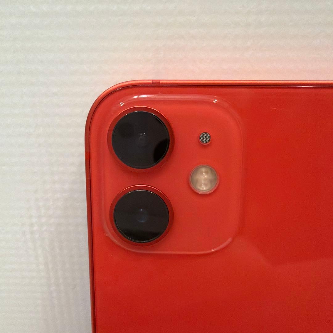 iPhone12 mini 本体 64GB SIMフリー レッド　初期化済み