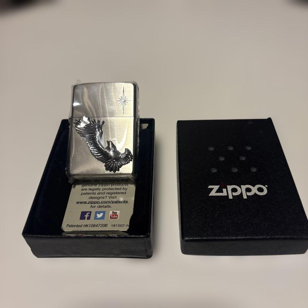 『希少品』SAAD Zippo イーグルエンブレムとSAADのZippoケース