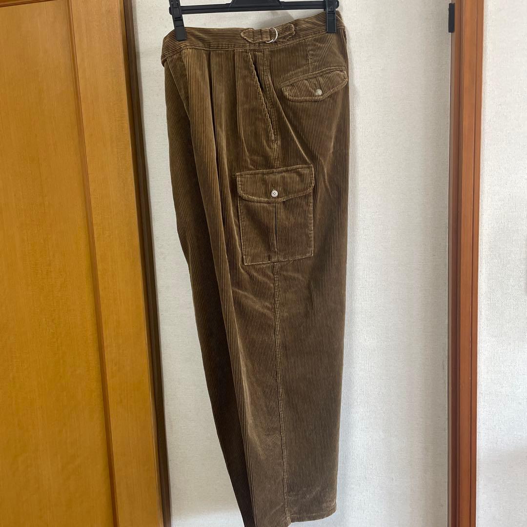 90s polo ralph lauren コーデュロイ.カーゴパンツ　USA製