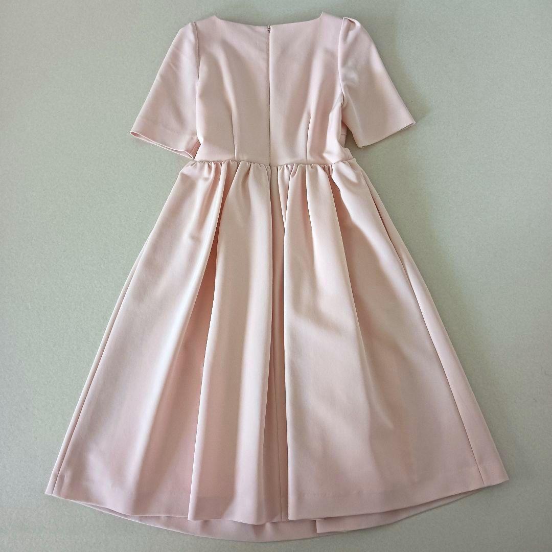 セルフォード フィット&フレアワンピース Aライン フォーマル ピンク