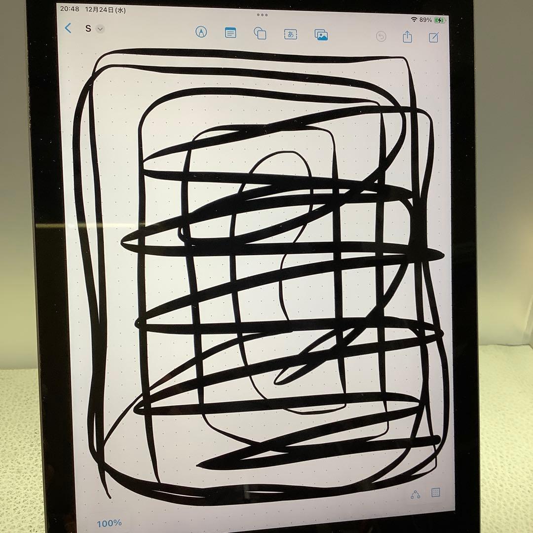 iPad 6世代128G wifi PSE新品バッテリー100%機能異常なし