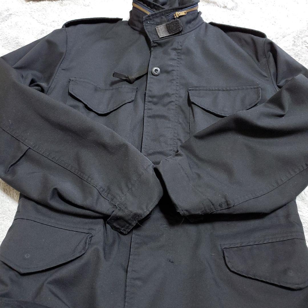 【希少超特価】USA製 米軍 80s実物 M65フィールドジャケット 黒