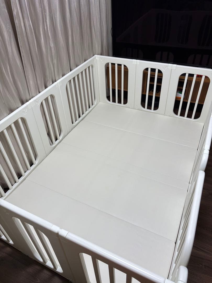 popomi プレイマット 140×200cm ファブリックアイボリー