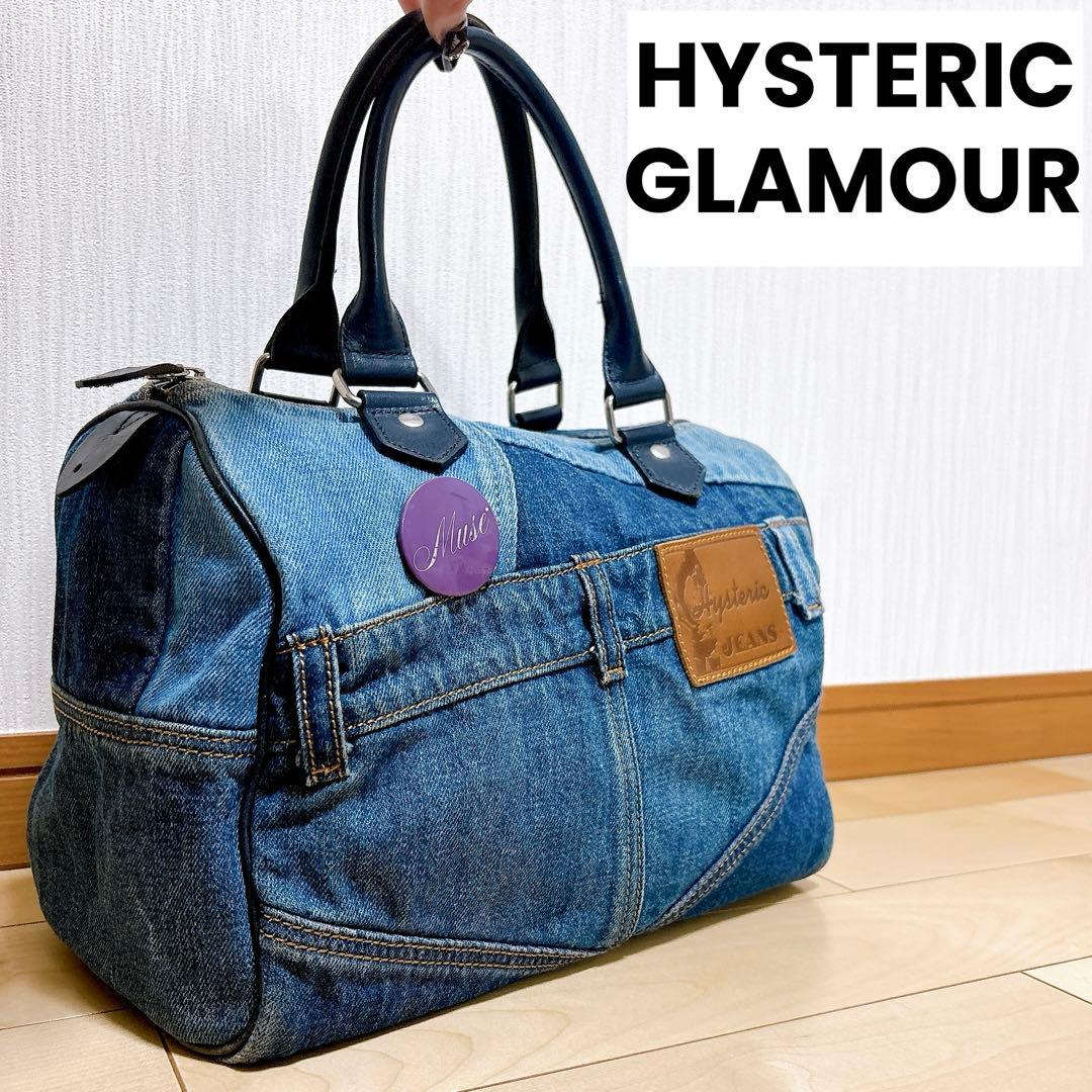 送料込み/匿名配送◎ HYSTERIC GLAMOUR デニム ハンドバッグ