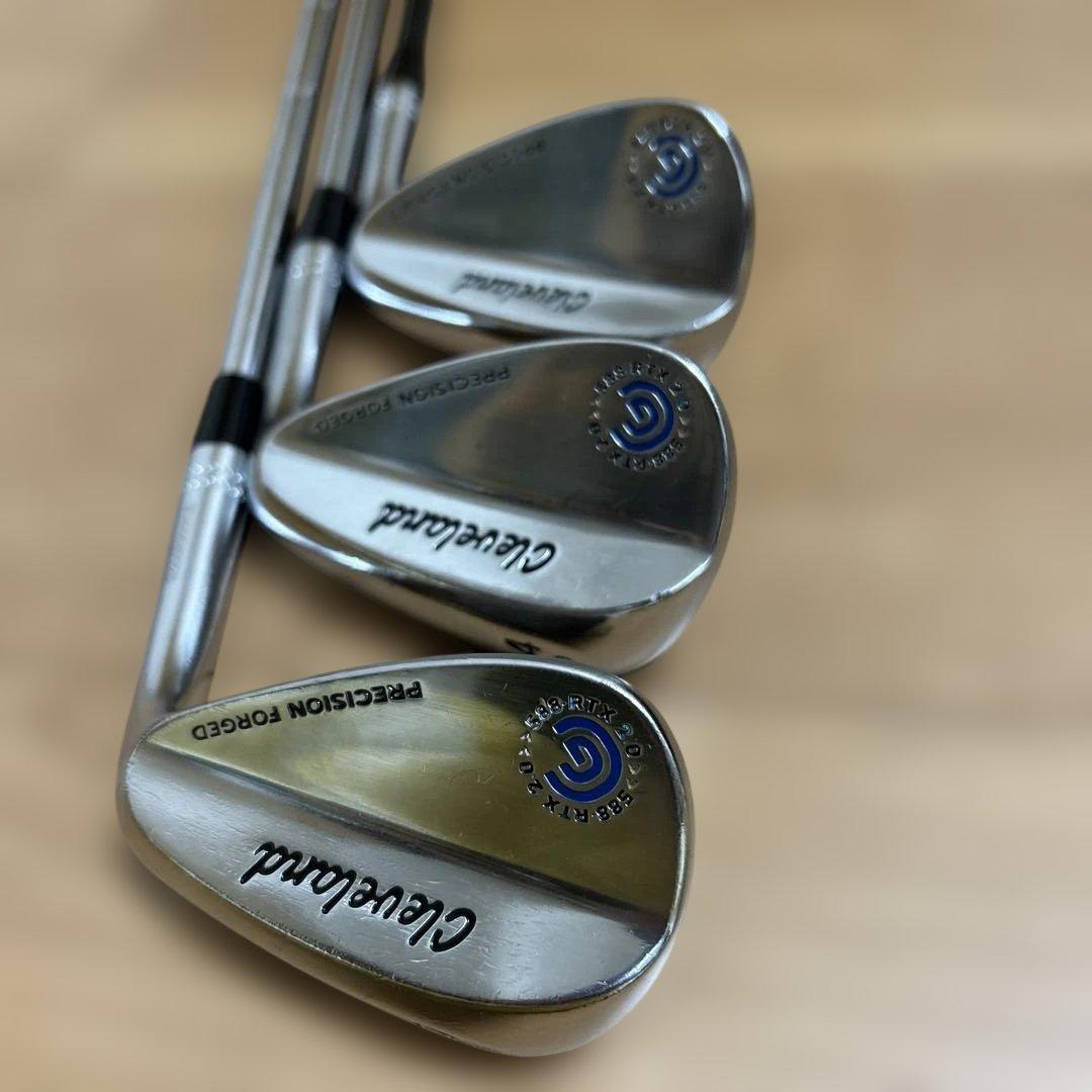 の*ん様 クリーブランドRTX2.0ウェッジ　3本セット