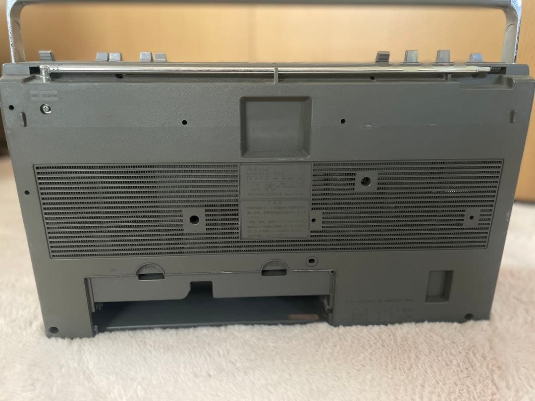 【昭和のラジオ】National カセットプレーヤー AM/FMラジオ