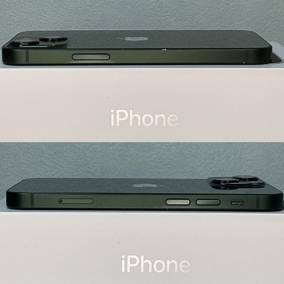 [美品]iPhone13mini 128GB 新品バッテリー　SIMフリー