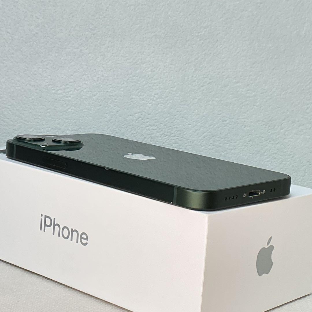 [美品]iPhone13mini 128GB 新品バッテリー　SIMフリー