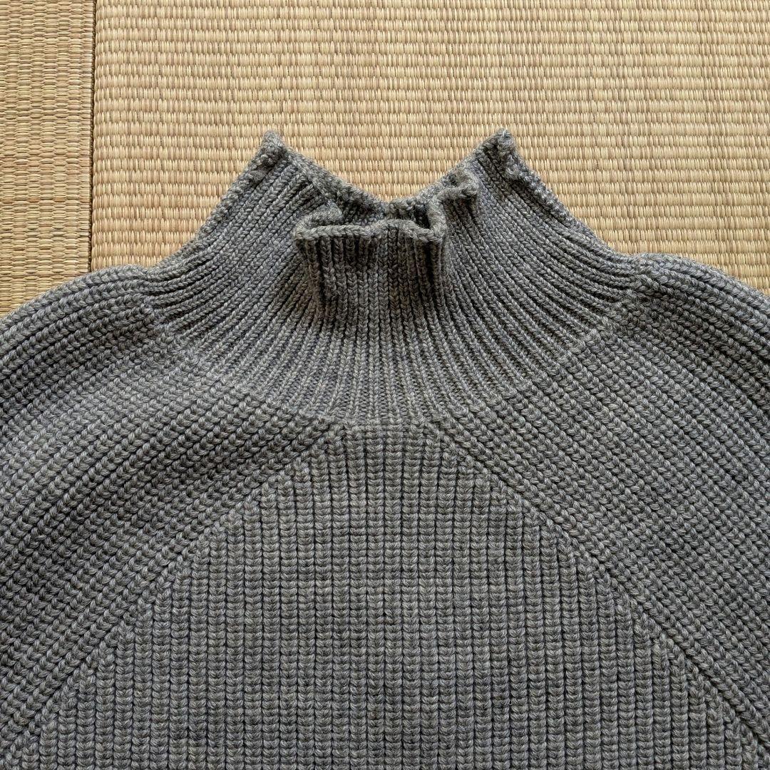 BATONER ボトルネックセーター サイズ2 シルバーグレー系