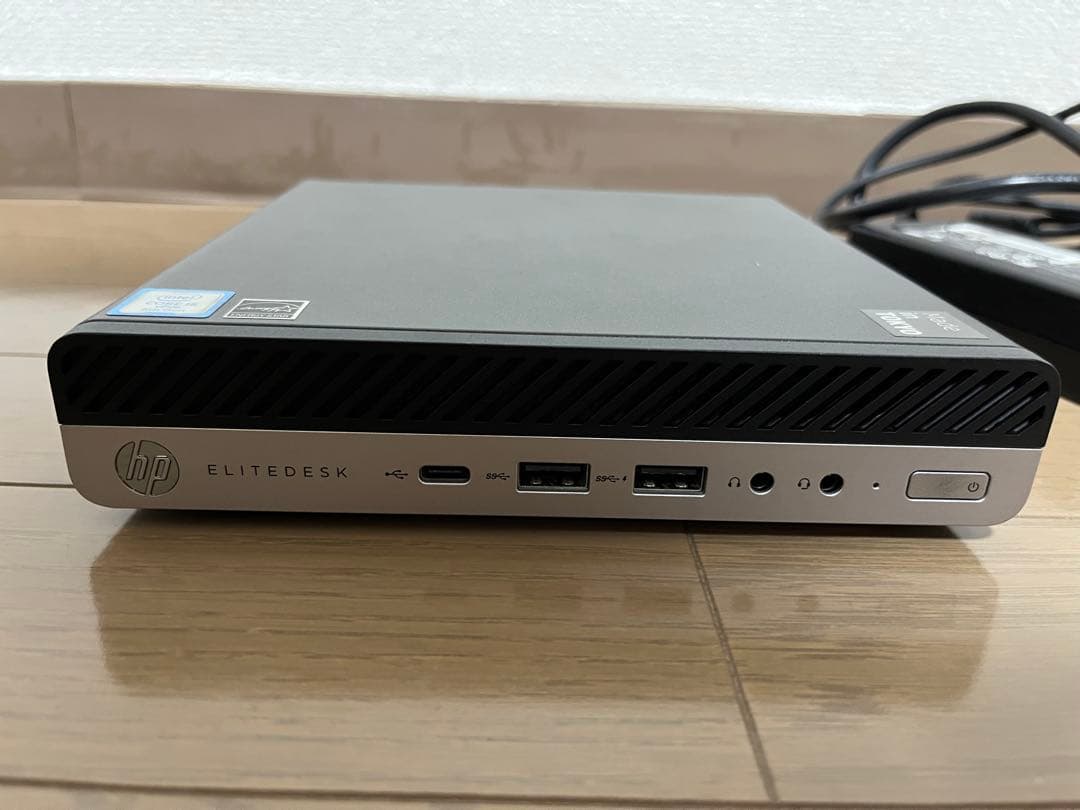 HP EliteDesk 800 G4 DM i5 第8世代 SSD小型ミニPC