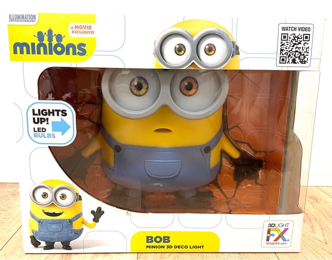 Minions ミニオンズ ボブ 3D LED デコライト [並行輸入品]