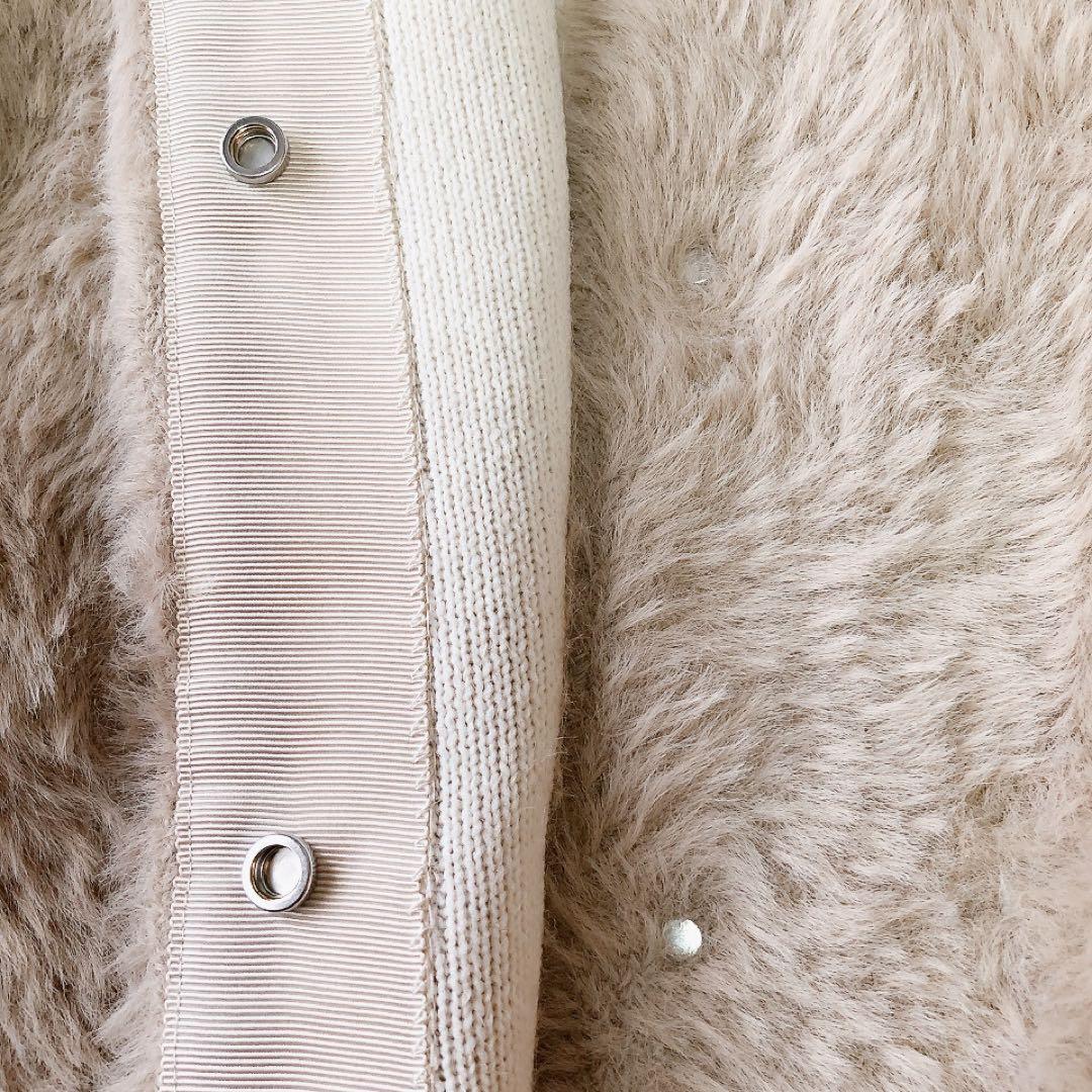 【新品タグ付き】ジャーナルスタンダード ダブルフェイスフェザークルーネックベスト