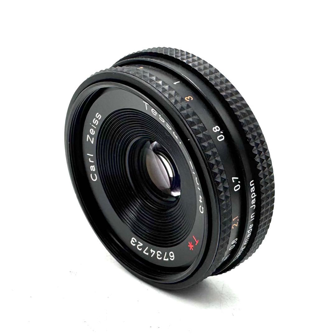 美品 CONTAX Tessar T* 45mm F2.8 パンケーキレンズ