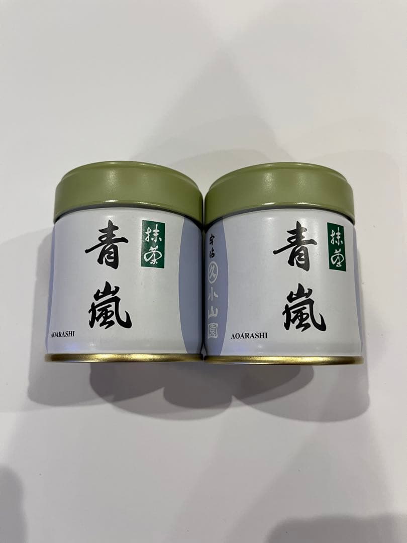 丸久小山園 抹茶 青嵐 40g缶 2個セット