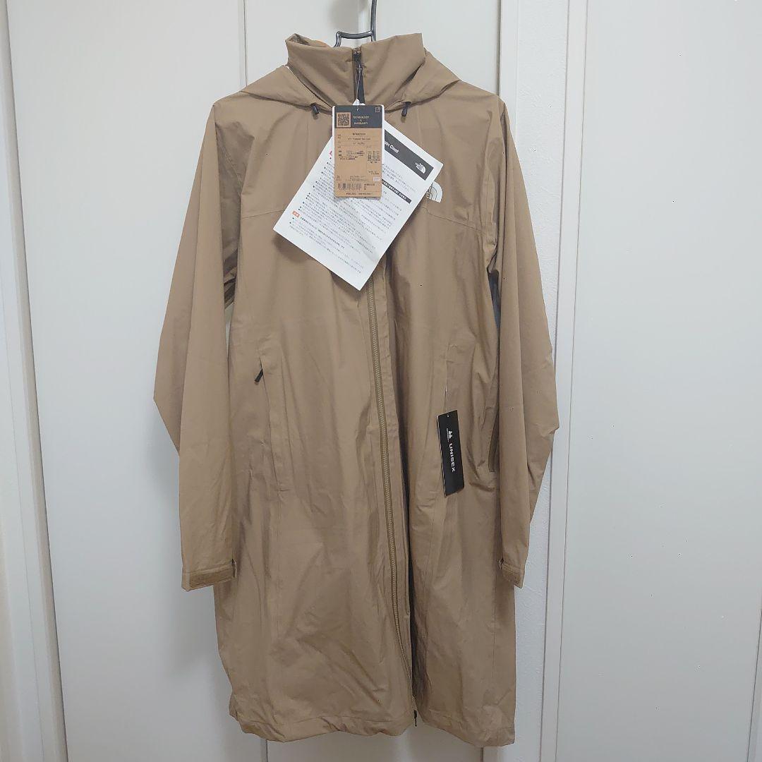 【未使用】ノースフェイス ピッカパック レインコート 3WAY ベージュ M