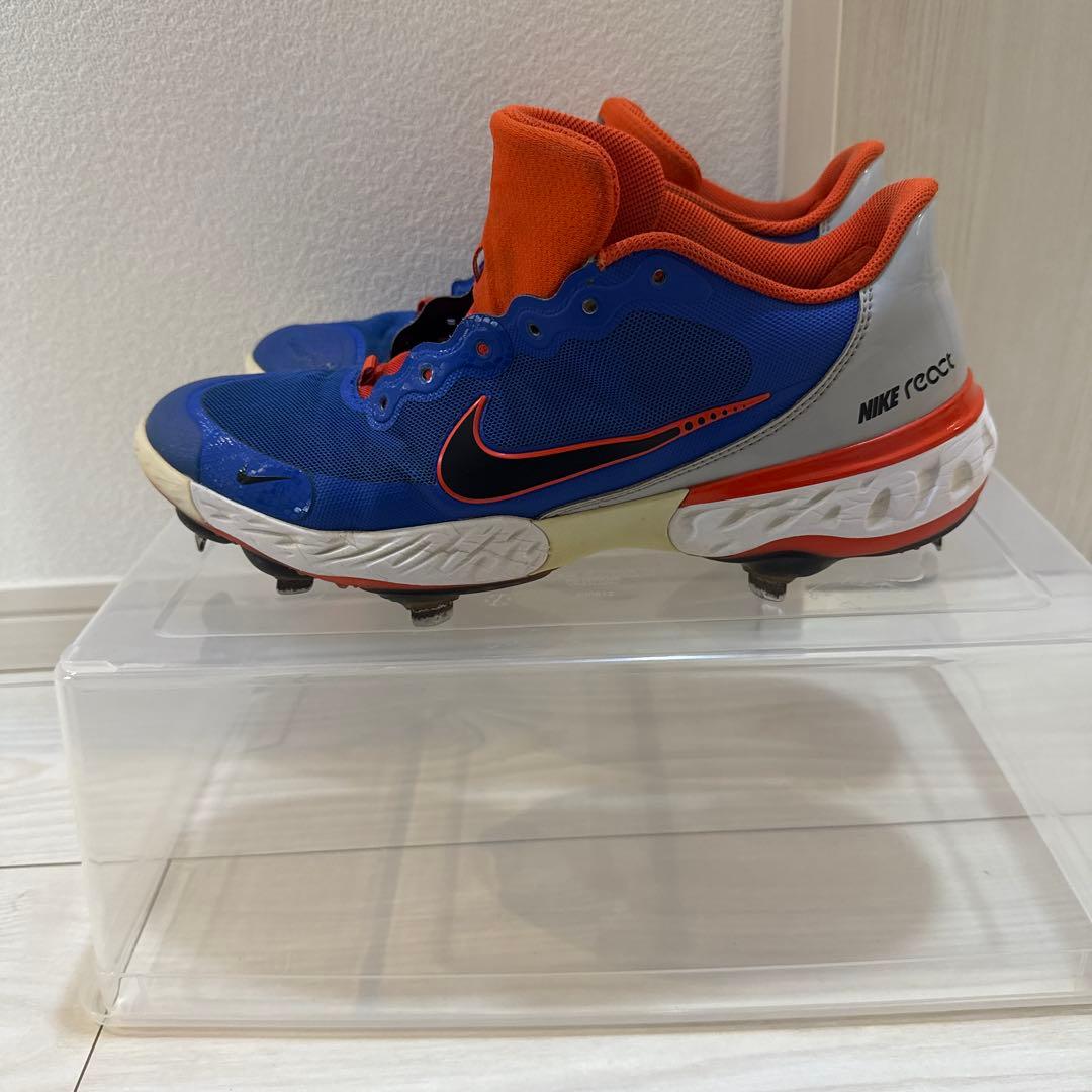 Nike React スパイク 青/オレンジ　BY YOU