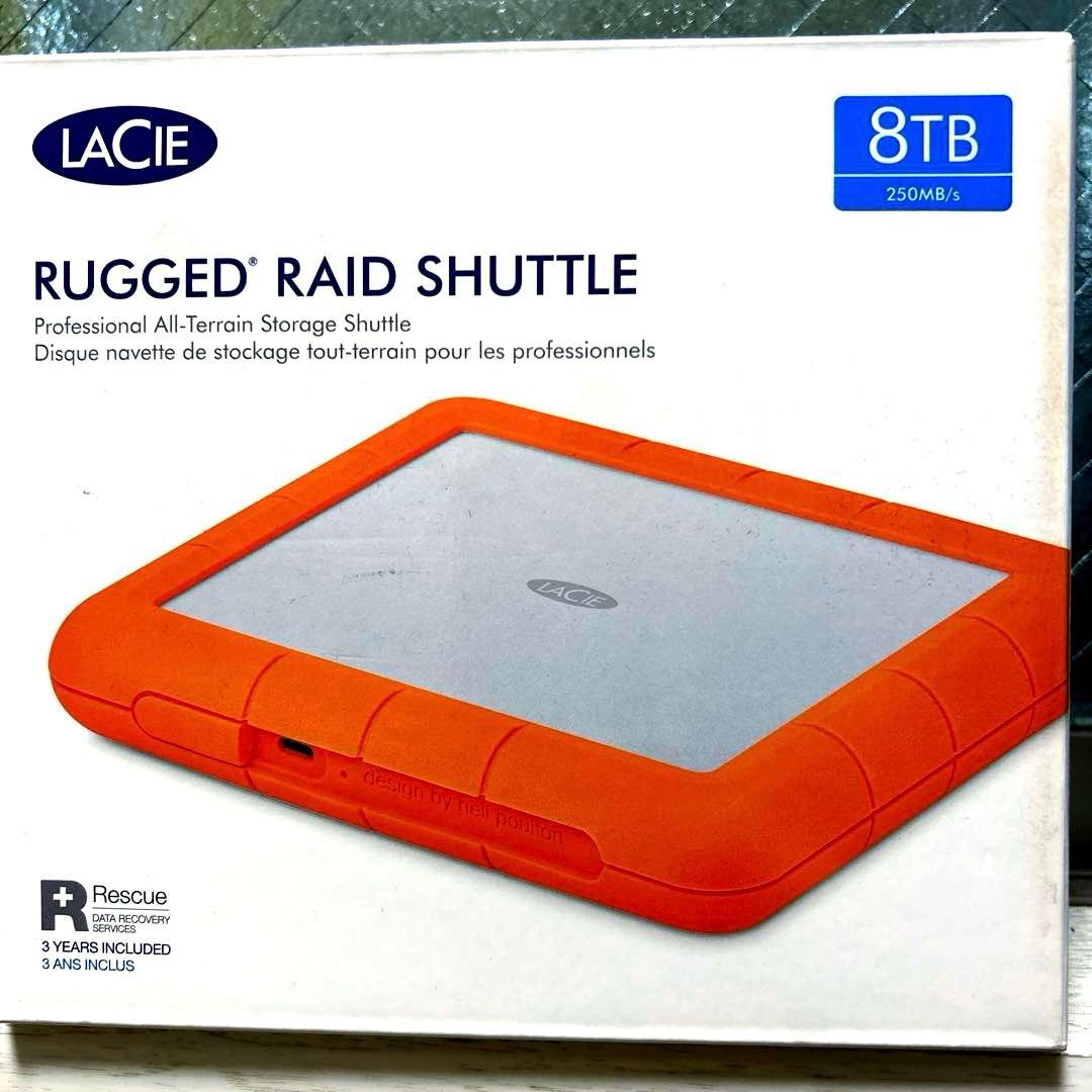 LACIEポータブルハードディスク 8TB