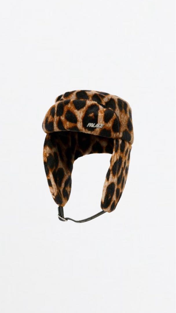 帽子 PALACE SPRING USHANKA HAT S/M LEOPARD