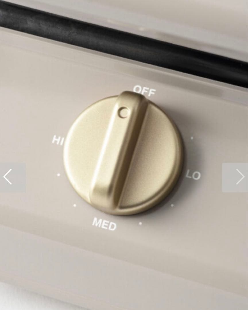 15日15時まで☪️新品　ブルーノ　グリルサンドメーカー　ダブル　グレージュ