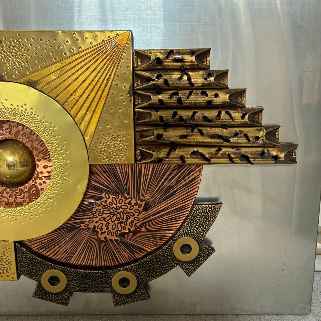 2個セットウォールアート 金属モダンアート Stephen Chun