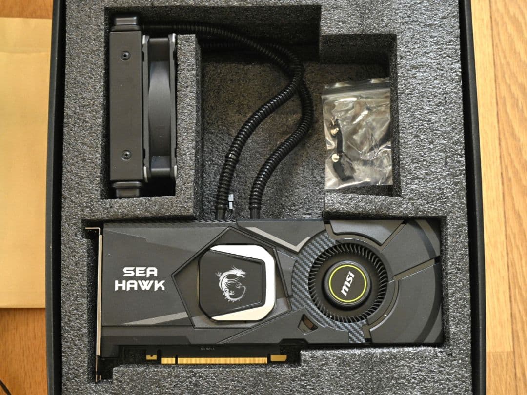 【動作確認済】MSI Geforce RTX2080Ti SEA HAWK X