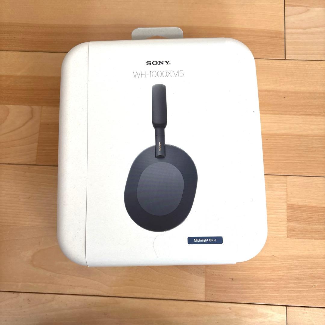 SONY midnight blue　WH-1000XM5 保証書付き