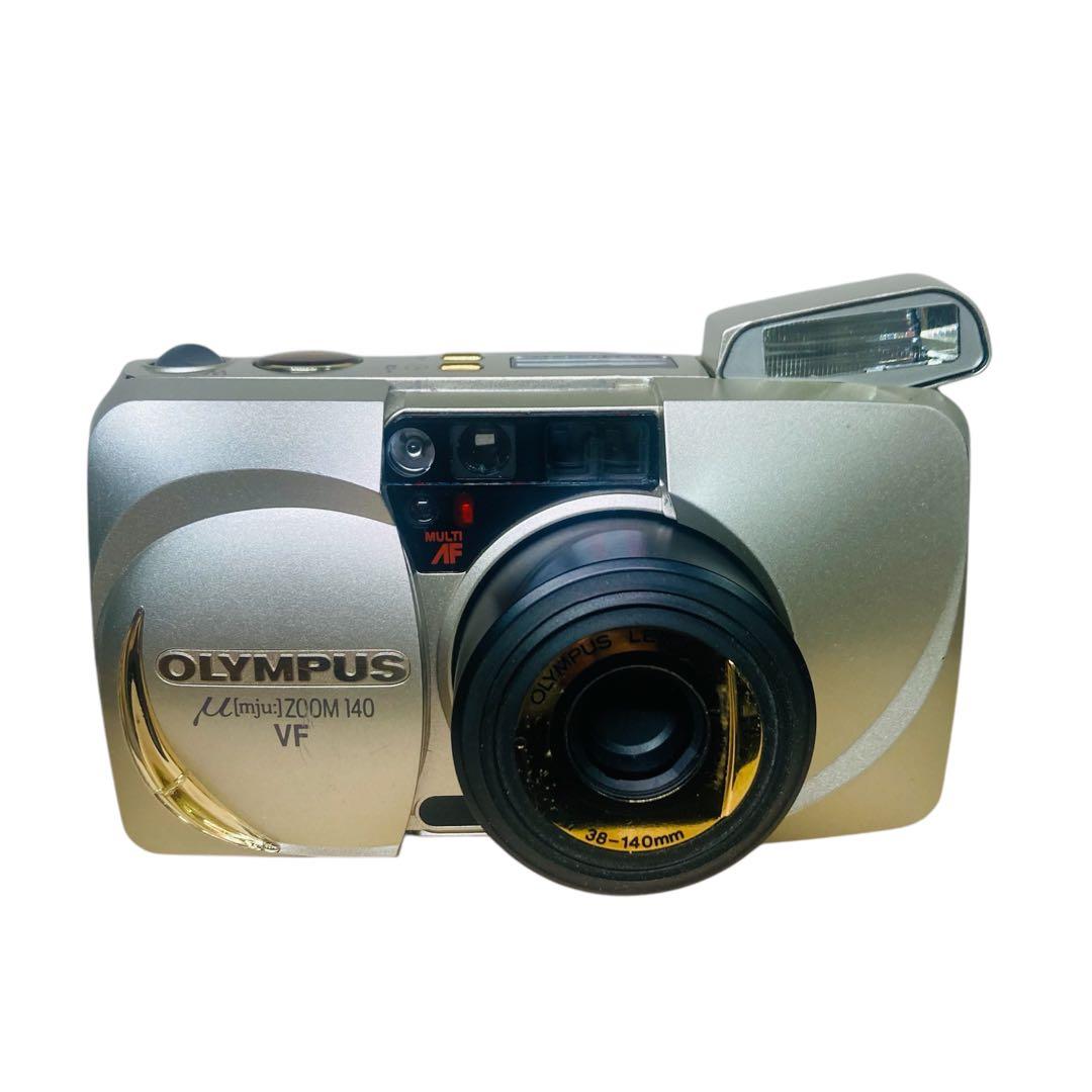 【美品】OLYMPUS μZOOM 140 VF フィルムカメラ　箱付き