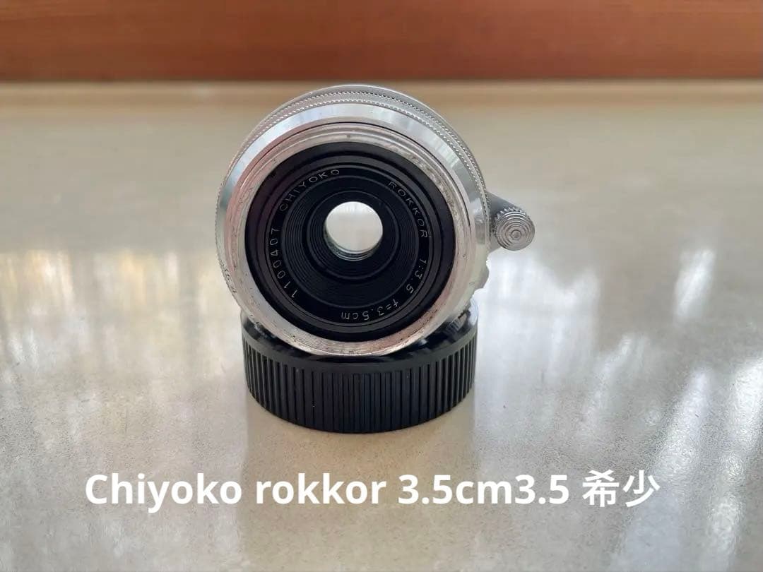 Chiyoko rokkor 3.5cm3.5 希少 前期モデル