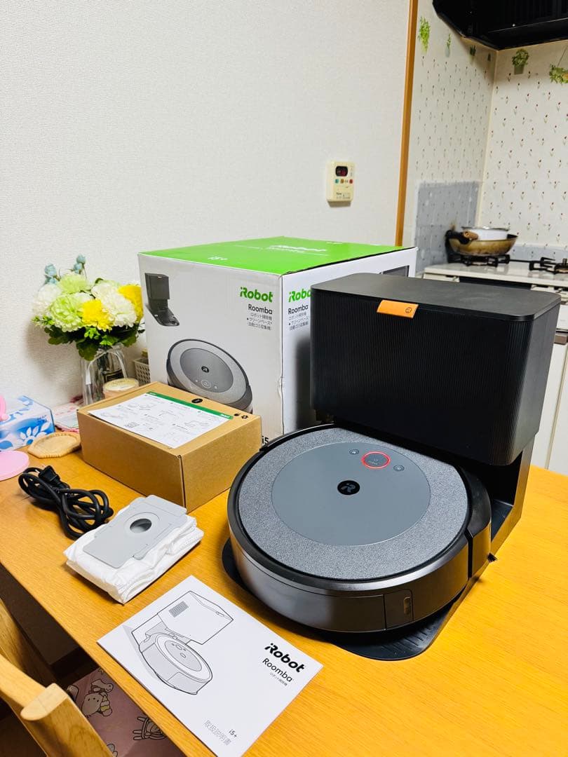 【使用6時間】IROBOT ルンバ コンボi5+ 個装箱セット 動作保証