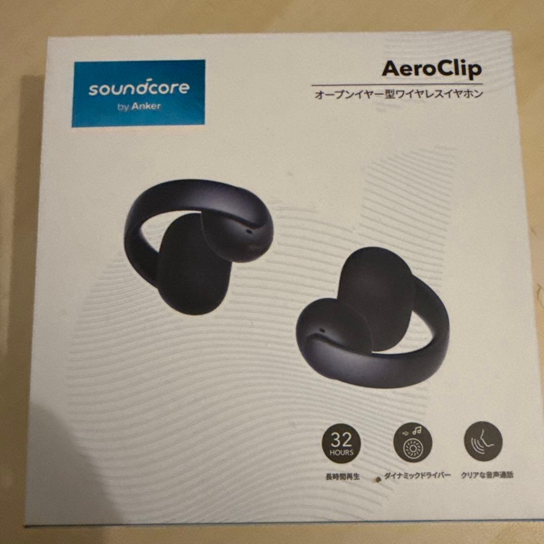Anker ブラック　Aerocrip Bluetooth5.4