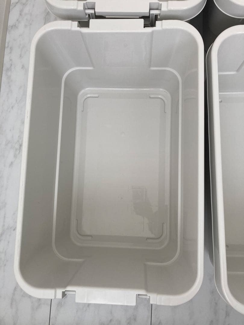 無印良品 ポリプロピレン頑丈収納ボックス・大 5個