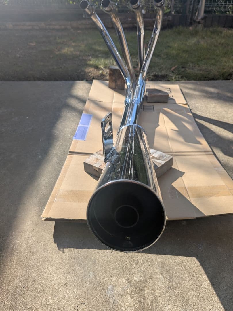 PRETTY RACING ショート管マフラー・イナズマ400用