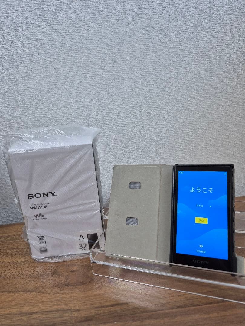 SONY NW-A106 32GB デジタルオーディオプレーヤー　(別売カバー付