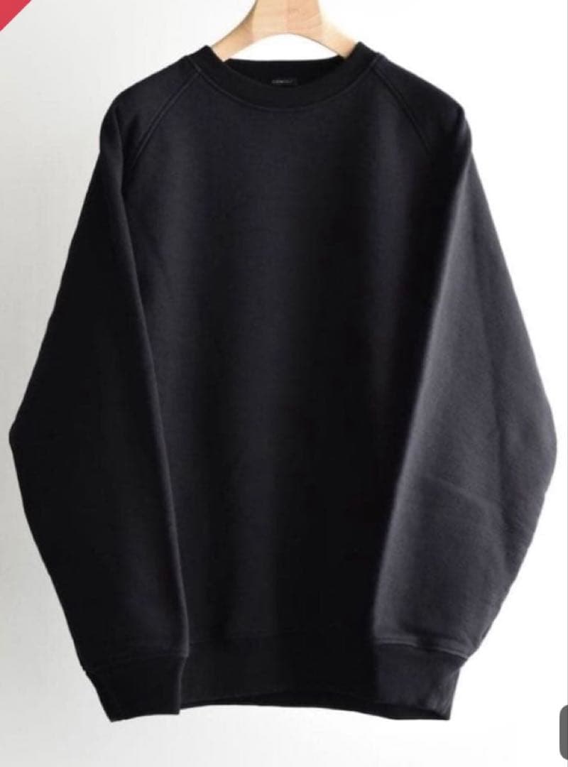 COMOLI コットン裏毛　クルーネック　25aw サイズ2