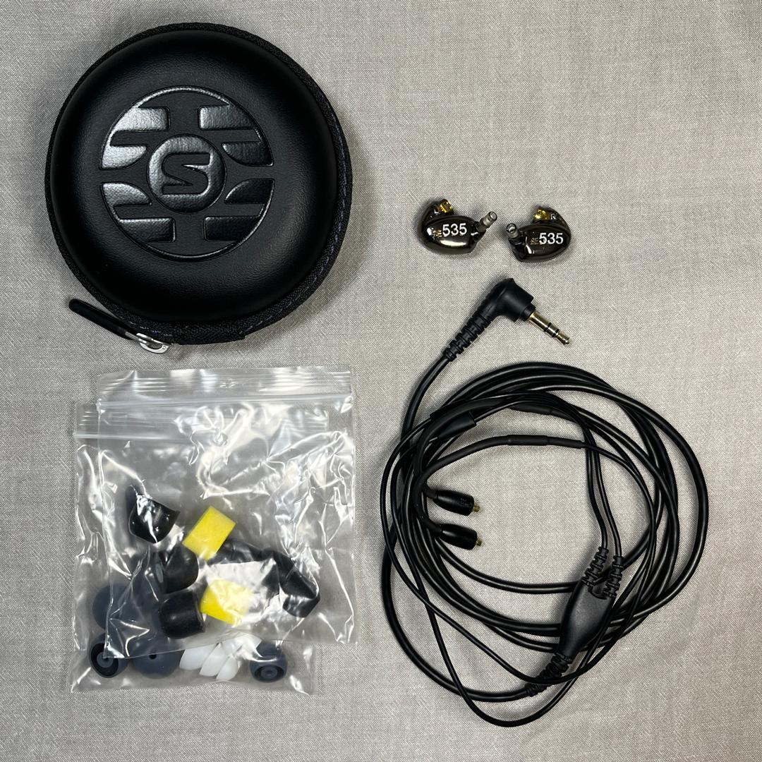 【ジャンク品】SHURE シュア SE535 ブロンズ イヤホン