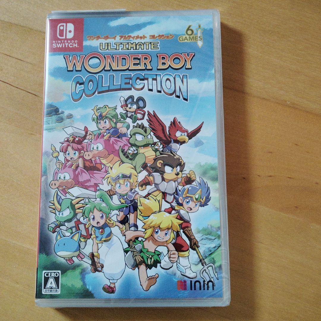 新品未開封　ワンダーボーイ　アルティメット　コレクション　Switchソフト