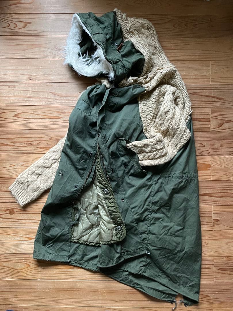 M-65 フィッシュテールパーカー　リメイク　再構築