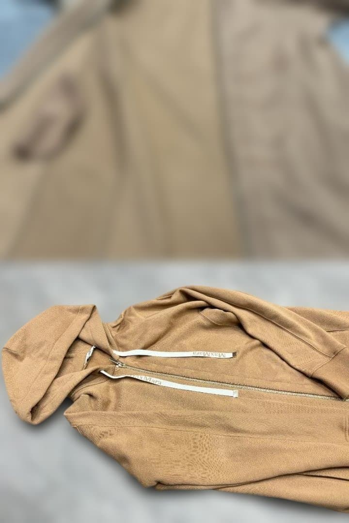 ☆美品☆S MaxMara The Cube パーカー ジップアップ 裏起毛