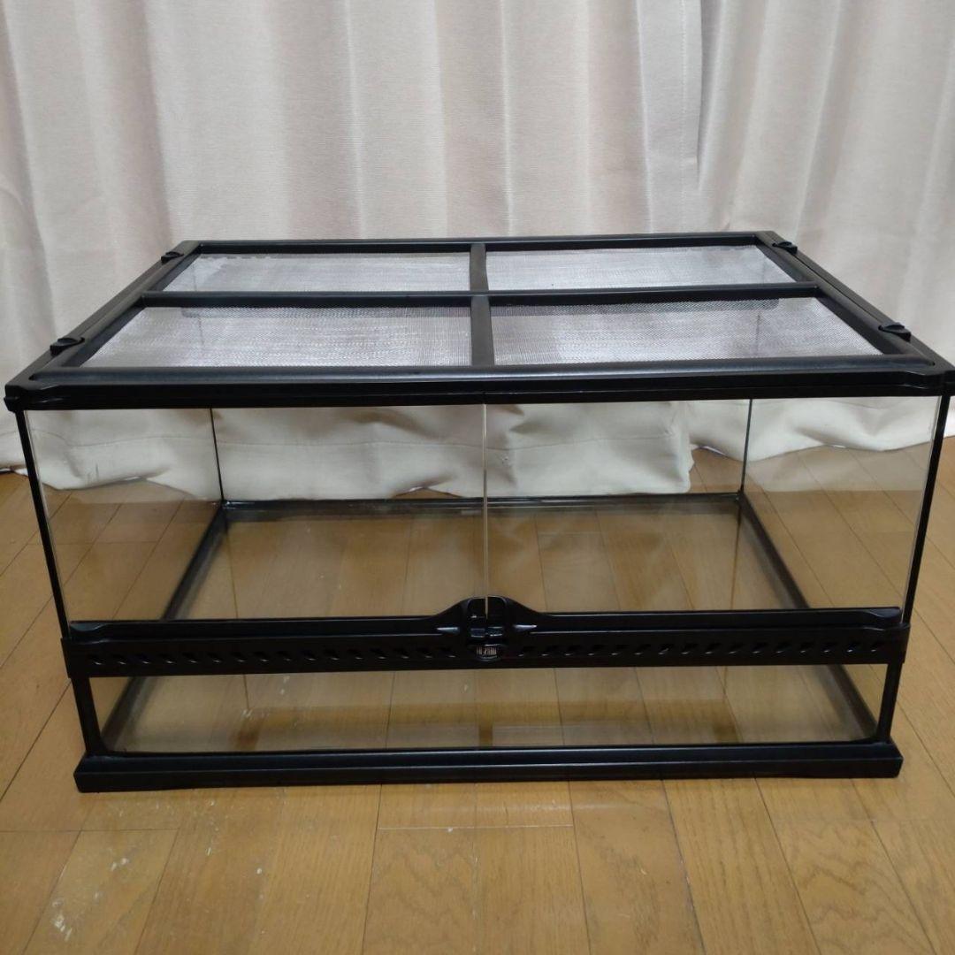 GEX エキゾテラ グラステラリウム 6030 リクガメ ケージ シェルター付き