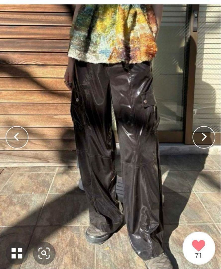 パンツ MEDI 2WAY SUSPENDER WIDEPANTS