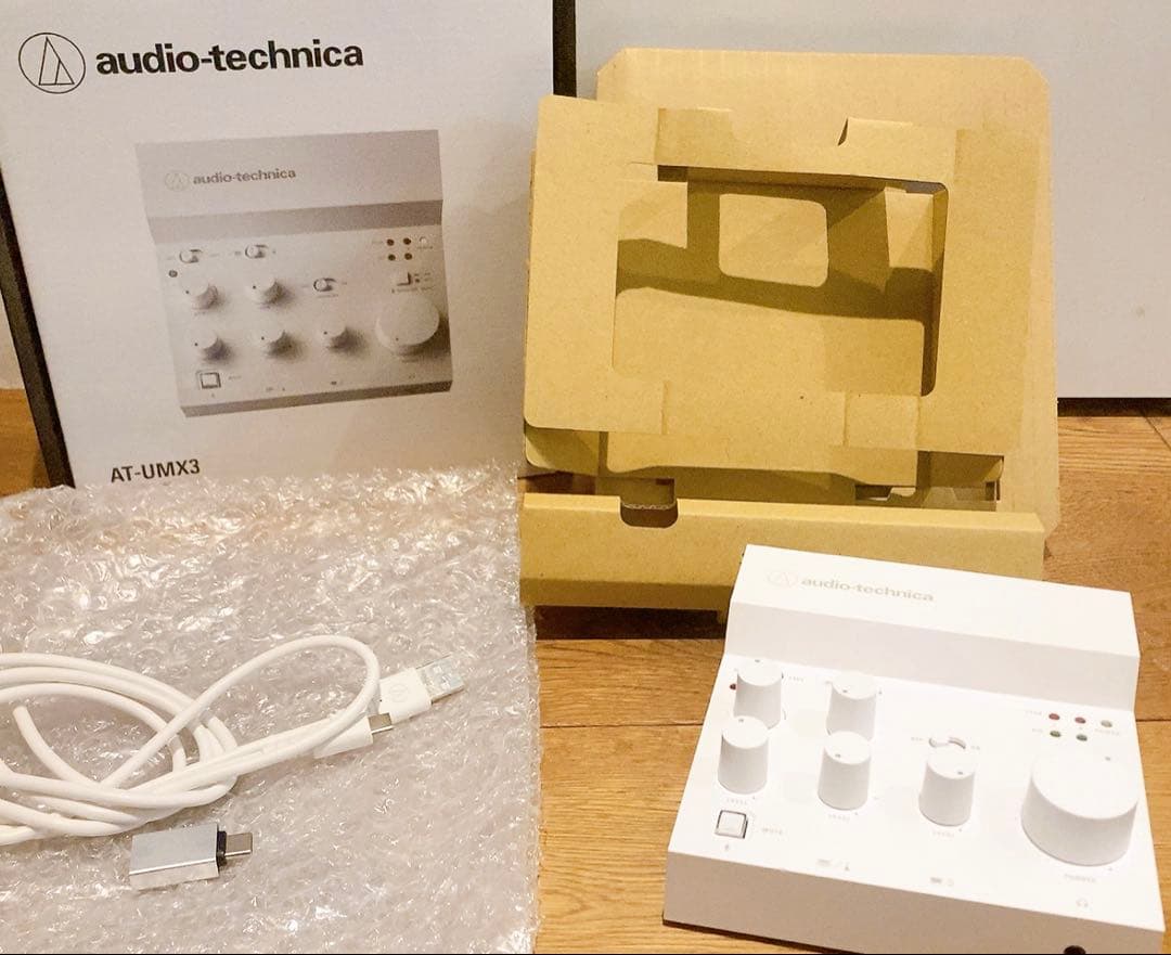 オーディオテクニカ AT-UMX3 WH USBオーディオインターフェース