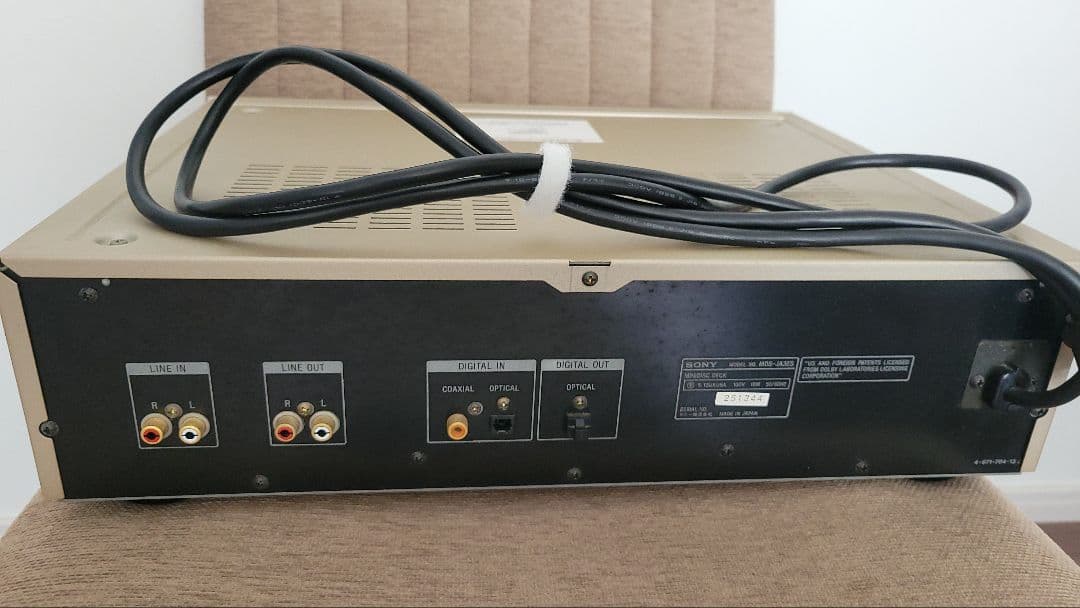 SONY　MDS-JA3ES　プレーヤー