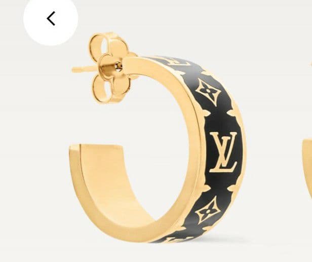 人気モデル Louis vuitton ピアス・ナノグラム エナメル 片耳