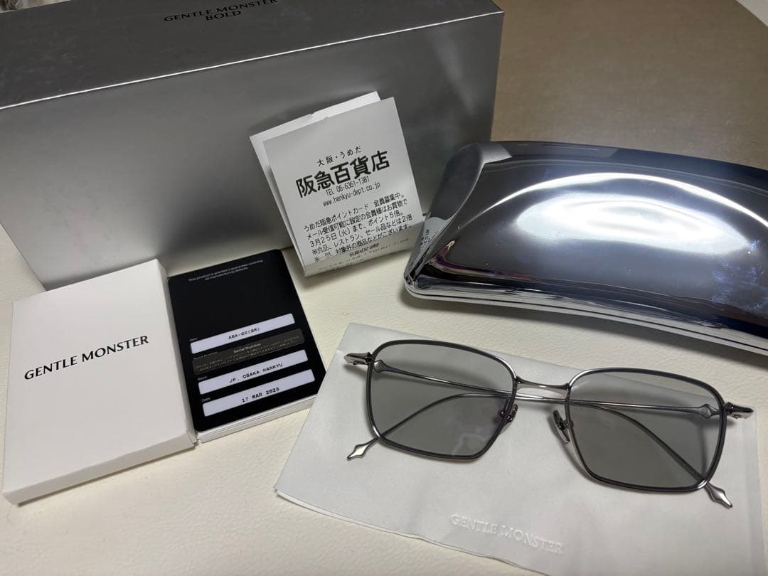 GENTLE MONSTER aba02 シルバー