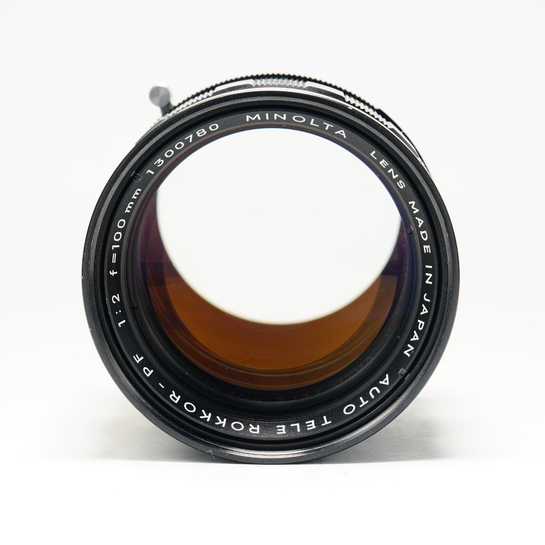 【希少】ミノルタ AUTO TELE ROKKOR-PF 100mm F2 80