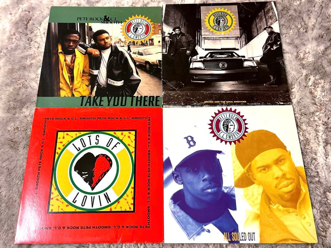 【厳選】Pete Rock&C.L. Smooth LP,EP,12インチ 4組
