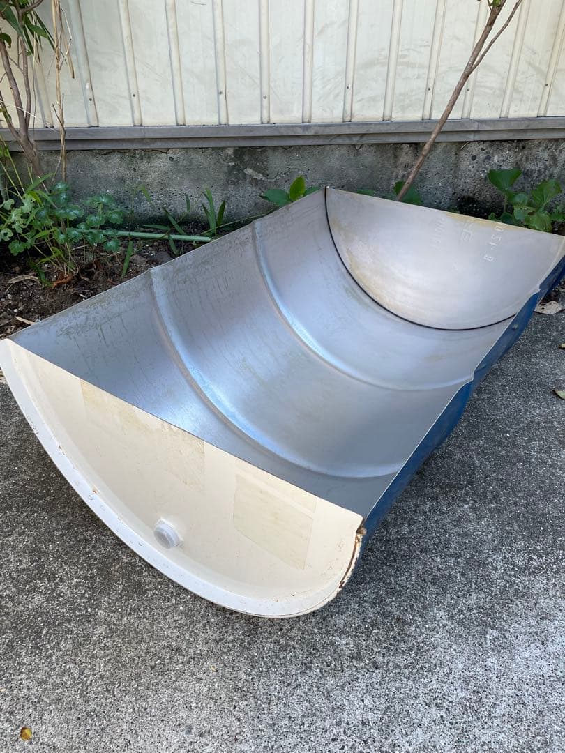 とっけんゆー ドラム缶 半切り 縦半分 4個